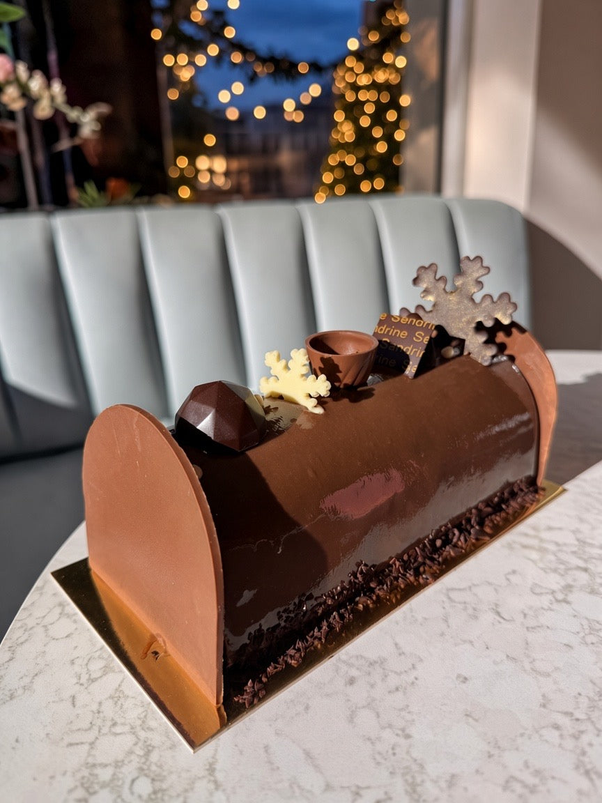 Yule log / Bûche de Noel - Caramel Caress