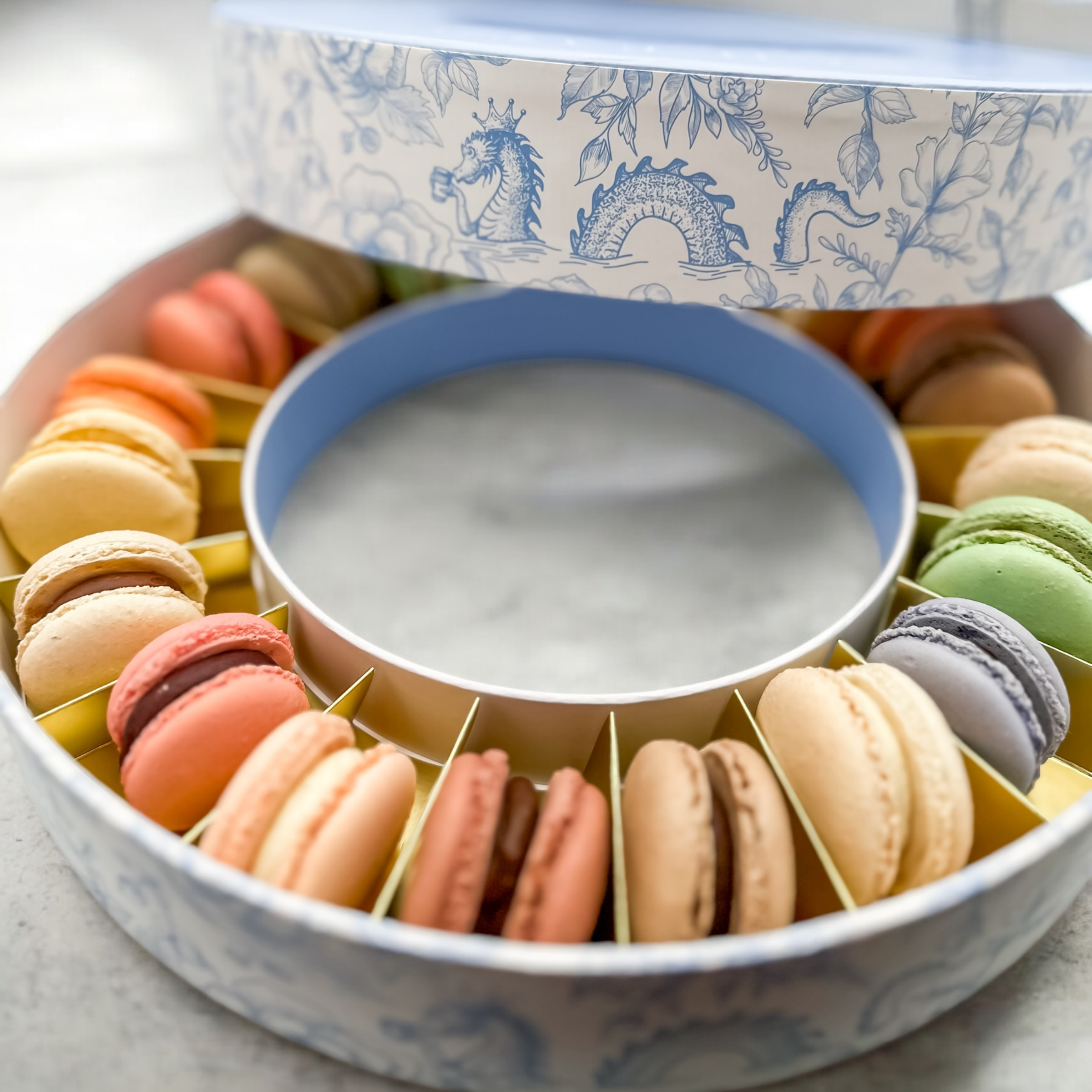 Luxury Macaron Wheel 20 PC