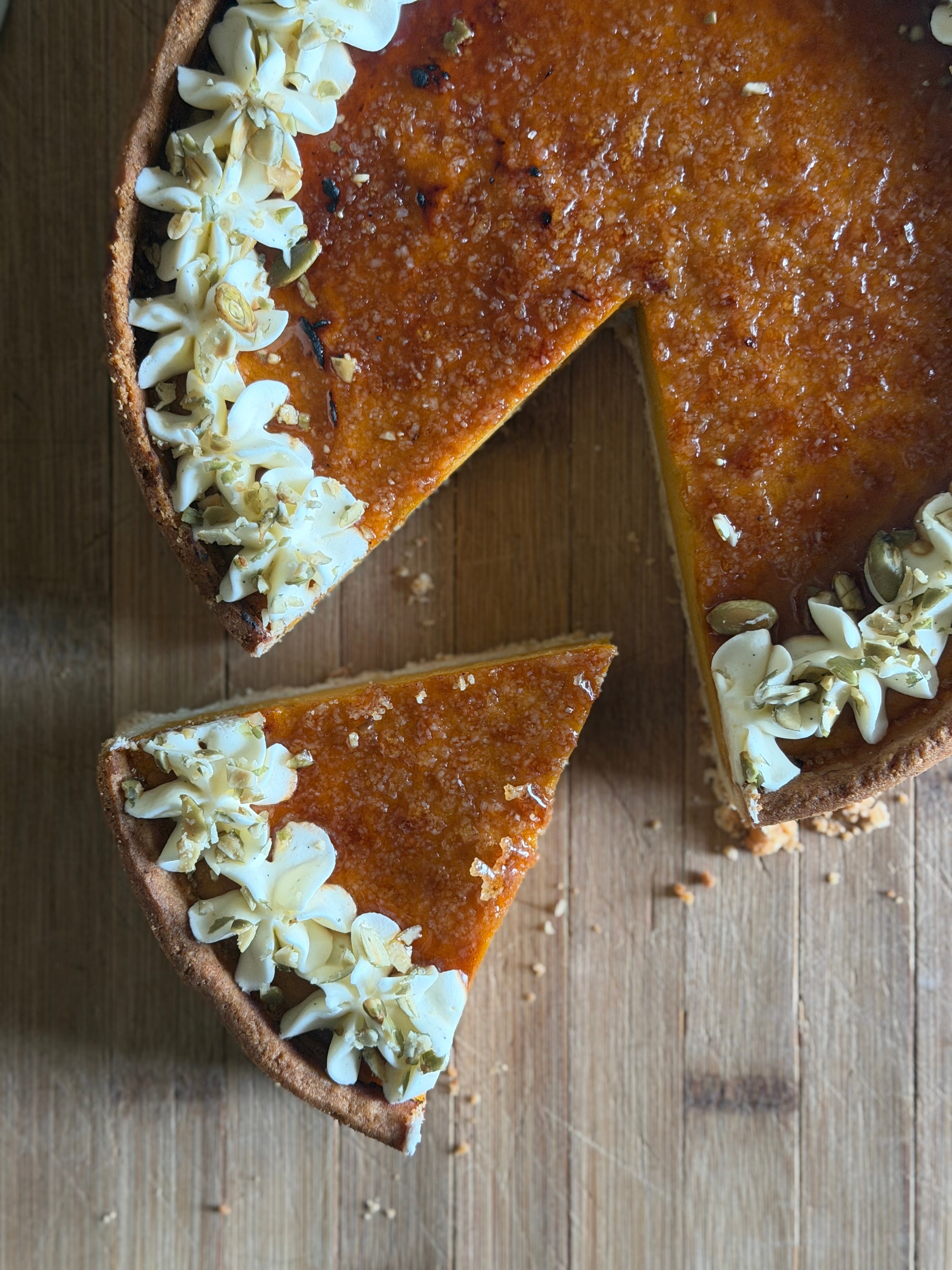 Pumpkin Pie - 100% Made from Scratch