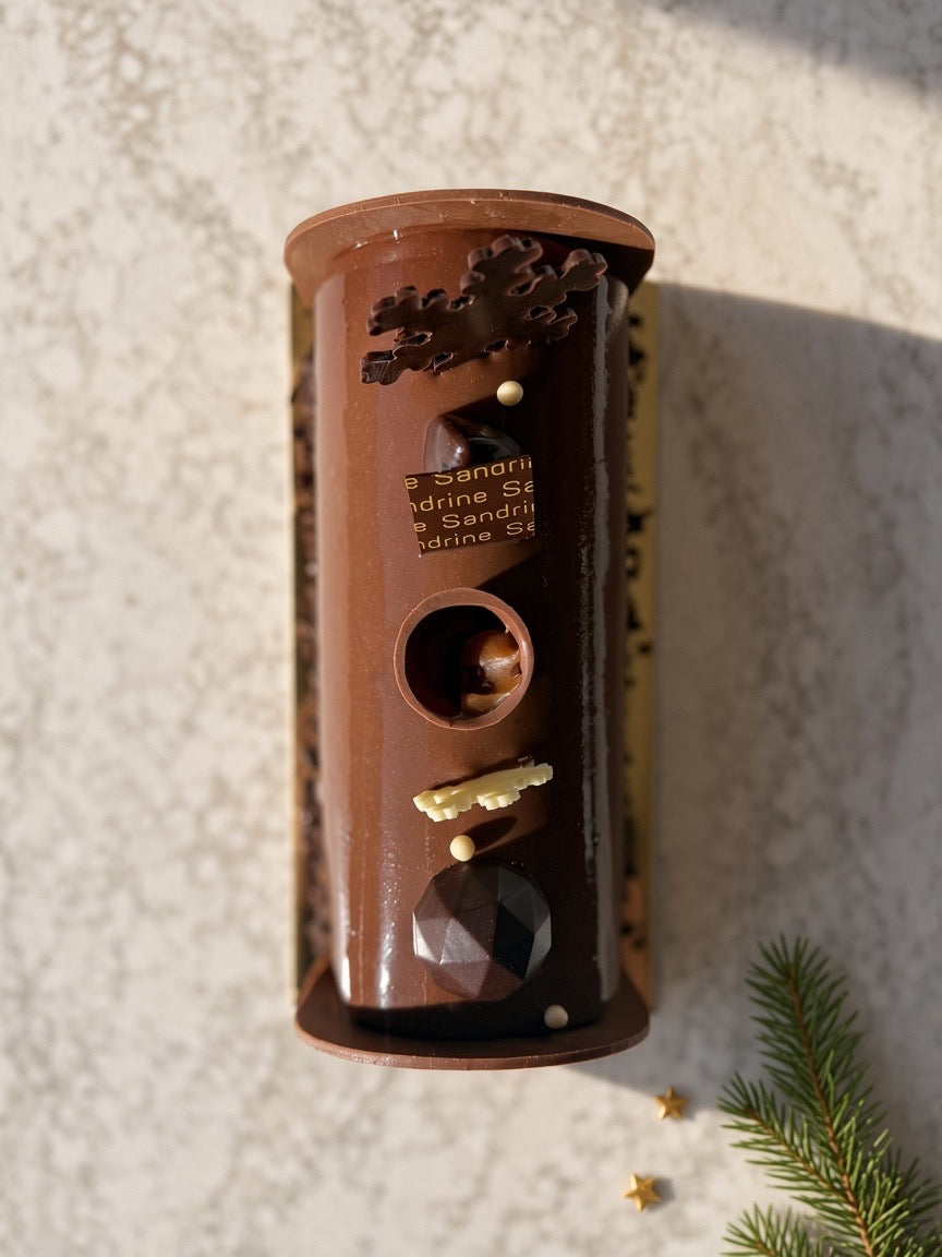 Yule log / Bûche de Noel  - Caramel Caress