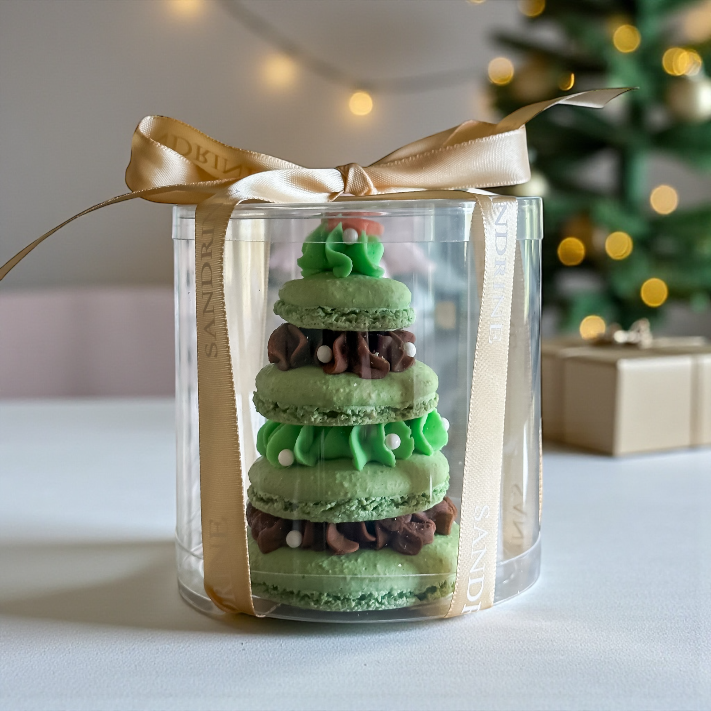 Macaron Christmas Tree